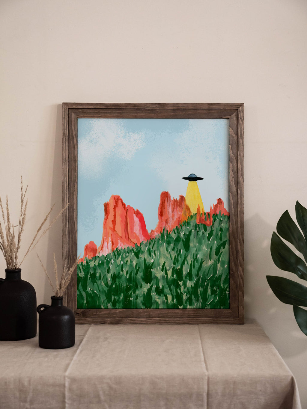 Garden of the Gods Art Print | Colorado Landscape | Red Rock Wall Art | Mountain Nature Print | Unfr